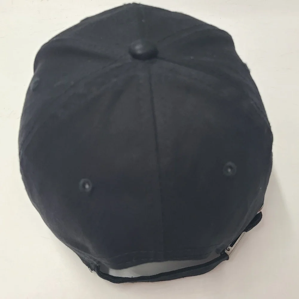 Jim Beam Hat Strapback Black Bourbon Whiskey Advertising Promo Casual Cotton Men